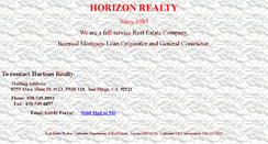 Desktop Screenshot of 1horizon.net